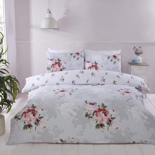 Windon Polyester Floral Duvet Cover Set with Pillowcases Included