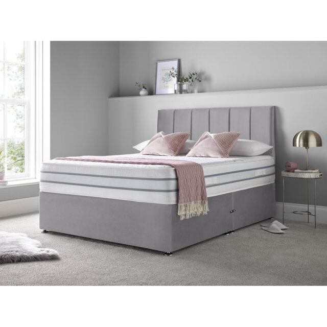 Kuhle Upholstered Bed with Mattress