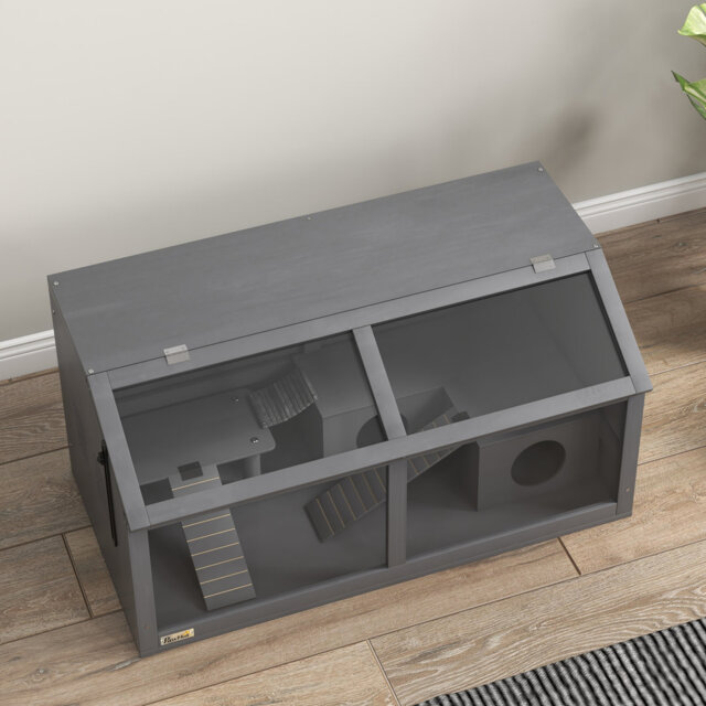 Hamster Cage with Ramp