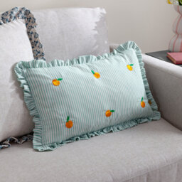 Les Fruites Striped Rectangular Cushion Cover