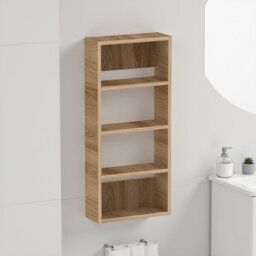 Rafina Wall Mounted Bathroom Cabinet, 4 Shelves