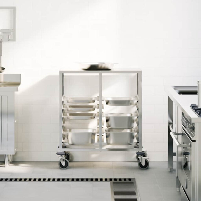 Metal Bar Cart