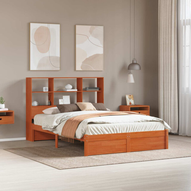 Solid Wood Bed