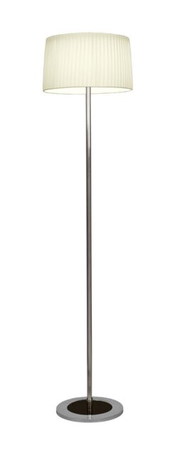 Nude 154cm Polished Chrome Plated Traditional Floor Lamp