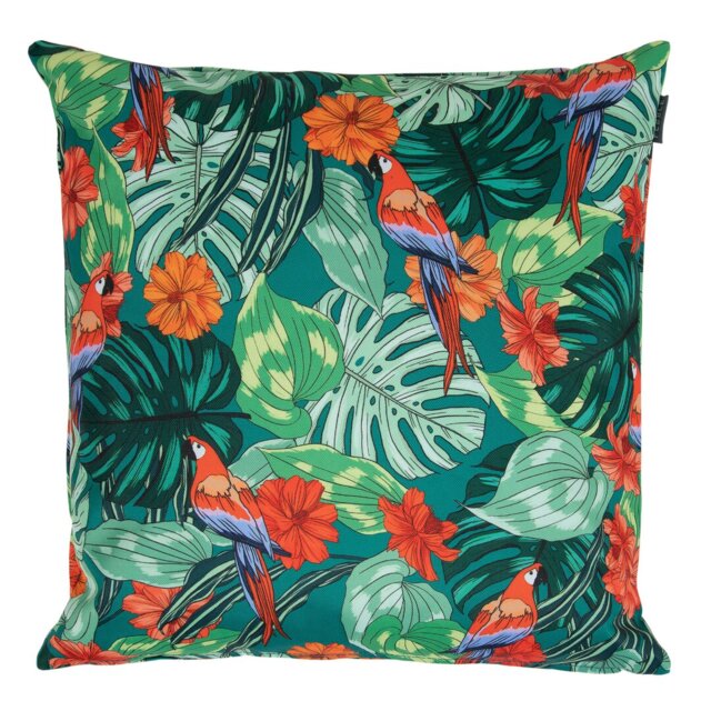 Bean Bag Bazaar Parrot Indoor-Outdoor Cushion, Multicolour