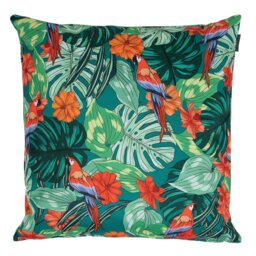 Bean Bag Bazaar Parrot Indoor-Outdoor Cushion, Multicolour