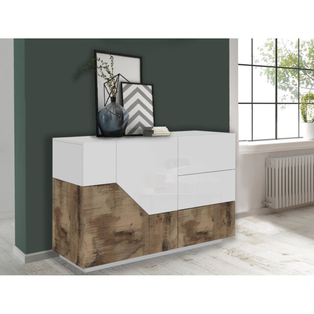 ALIEN Sideboard 140   Glossy White