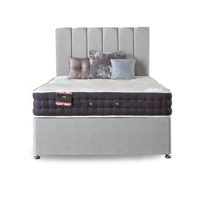 Asia Reflex Foam Divan Bed, Hand stitched Mattress, Extra Firm Feel.