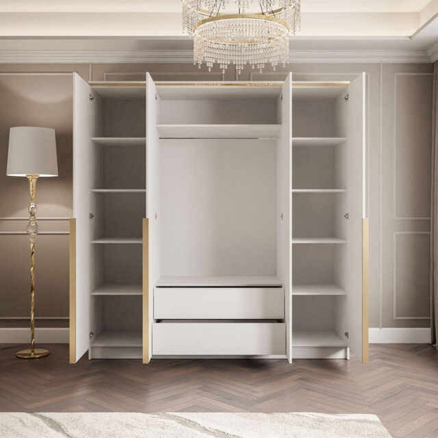 4 Door Wardrobe
