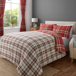 Kelso Check Reversible Duvet Cover Set