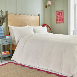 Margo Embroidery Cotton Duvet Cover Set