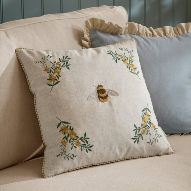 Asraa Square Cushion Cover