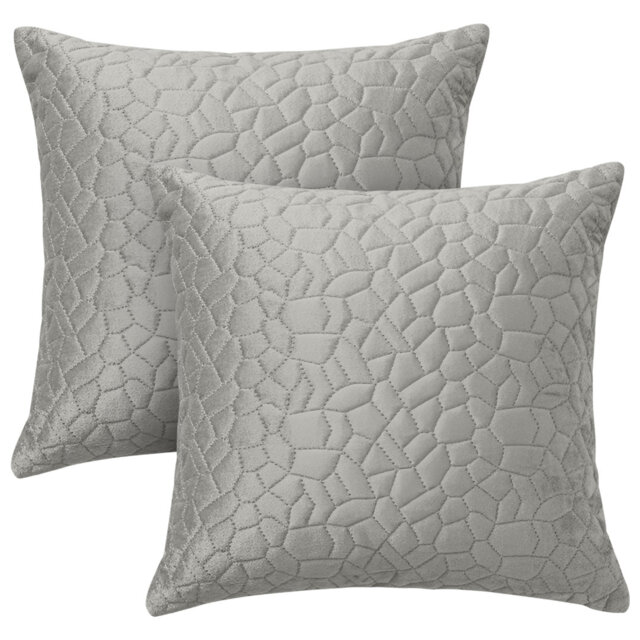 Aspire Homeware Geometric Square Velvet Cushion Covers