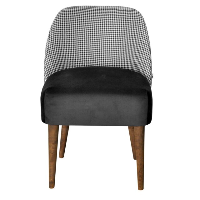 Twiggy 47cm H Upholstered Side Chair in Brown