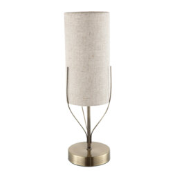 Metal Torchiere Lamp