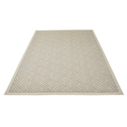 Makiko Machine Woven Grey/Ivory Rug