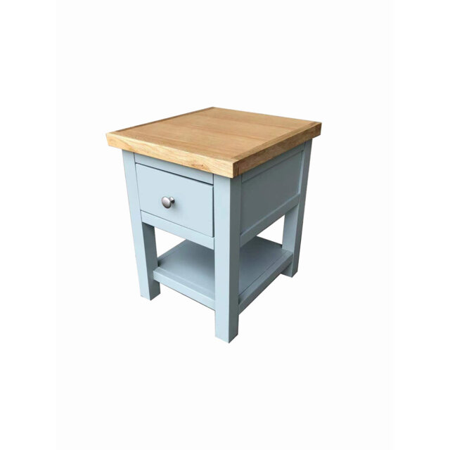 Zeb 36cm W Solid Wood Bedside Table