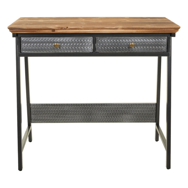 Northerly Metal Base Writing Desk