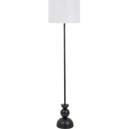 Annacatherine 160cm Distressed/Powder Coated Column Floor Lamp