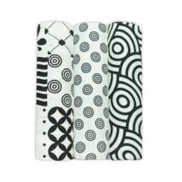 MuslinZ Sensory 3 - Piece Baby Blanket