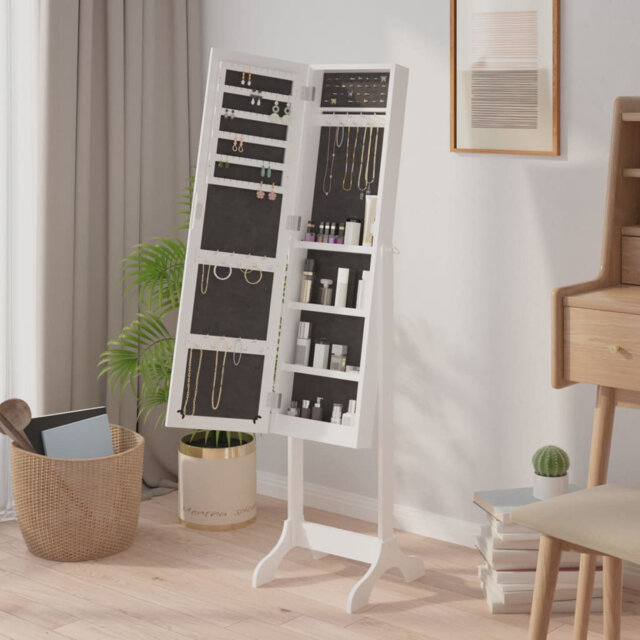 Perezville Jewellery Armoire with Mirror