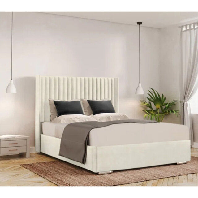 Chanteria Upholstered Velvet Bed Frame