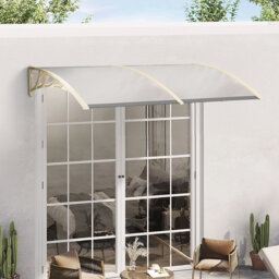 Garden Sanctuary Plastic Cover Retractable Door / Window Awning