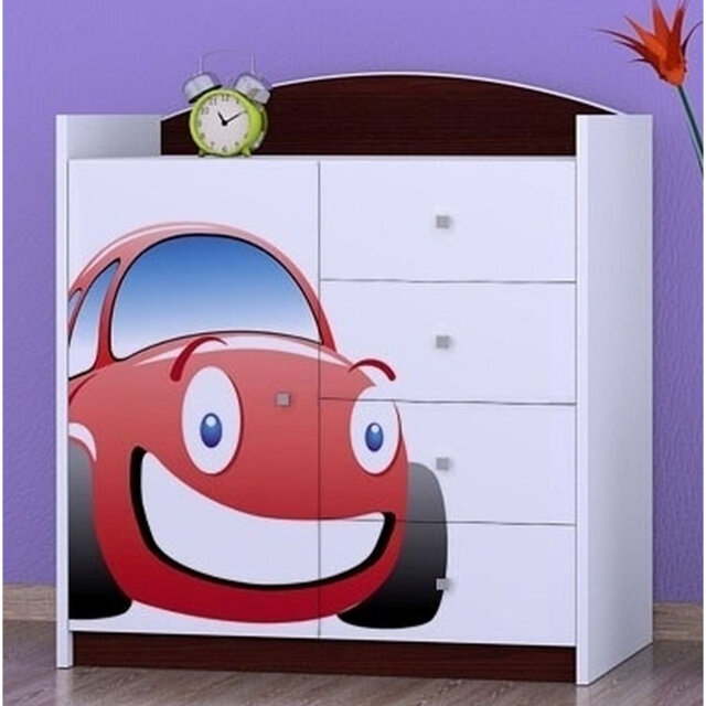 Nevarez Kids 4 - Drawer Combo Dresser