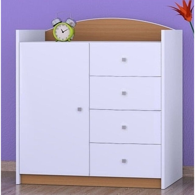 Northcutt Kids 4 - Drawer Combo Dresser