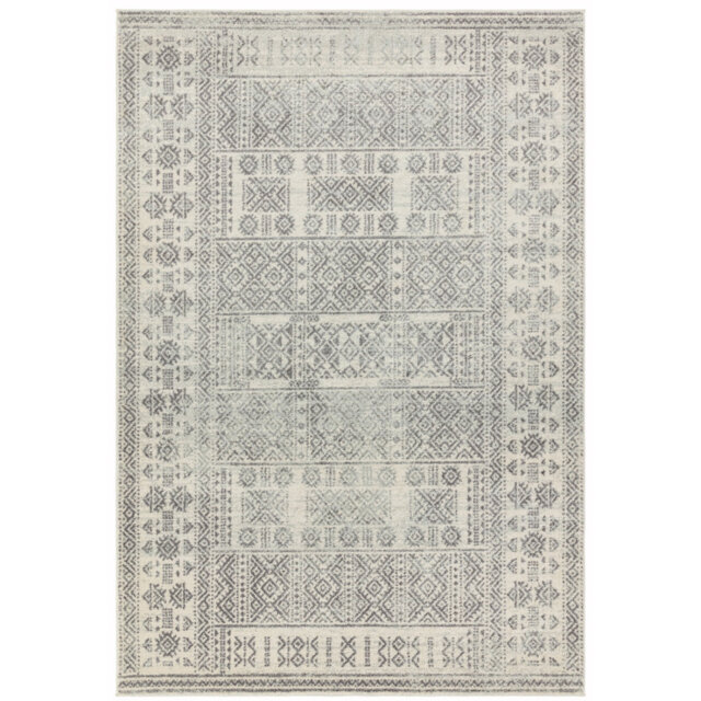 Grey Traditional Abstract Easy To Clean Rug For Living Room Bedroom And Dining Room