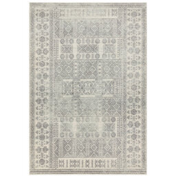 Grey Traditional Abstract Easy To Clean Rug For Living Room Bedroom And Dining Room