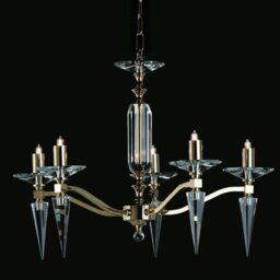 Nickelsville 5 - Light Candle Style Chandelier