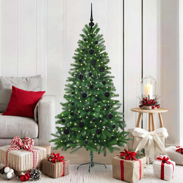 Christmas Tree with 150 LEDs with Stand 150 cm PE