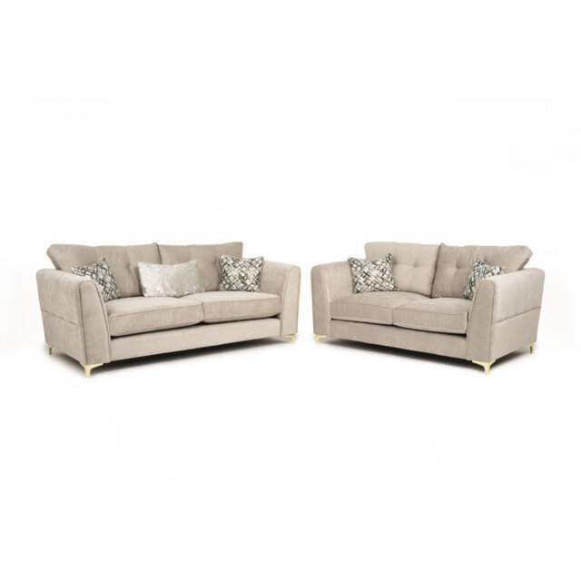 SERENA 3+2 SOFA SET BEIGE