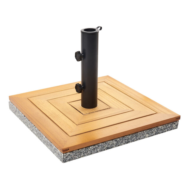 CECCANO 21kg Solid Wood Free Standing Umbrella Base