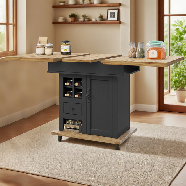 Wood Kitchen Island