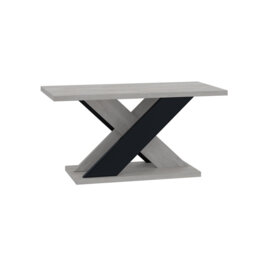 Abiya Cross Legs Coffee Table with Storage