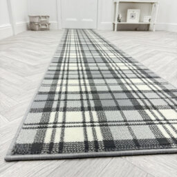 Runner Plaid Area Rug