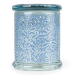 Woodsy Scented Jar Candle with Glass Holder