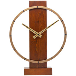 Analogue Metal Quartz Movement / Crystal Tabletop Clock