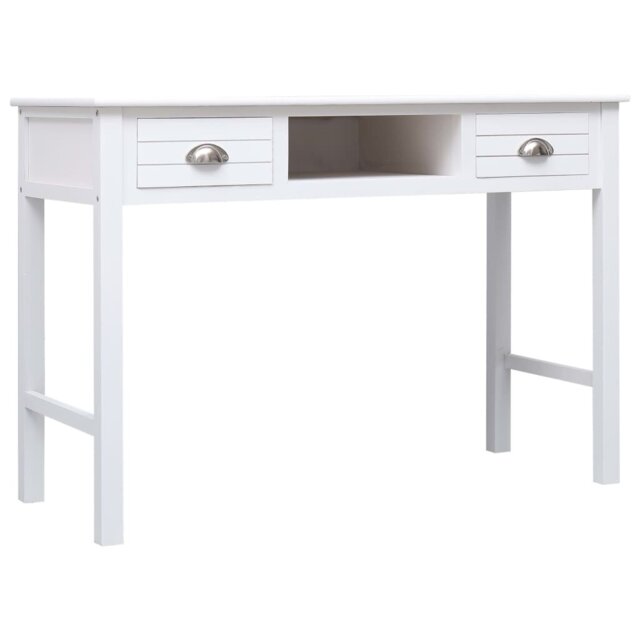 Amher Solid Wood Base Writing Desk