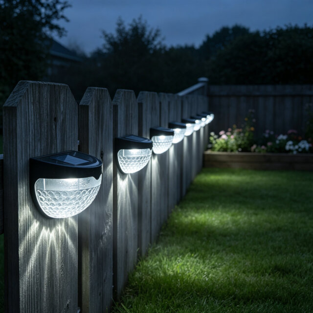 Natural Solar Powered Deck Light