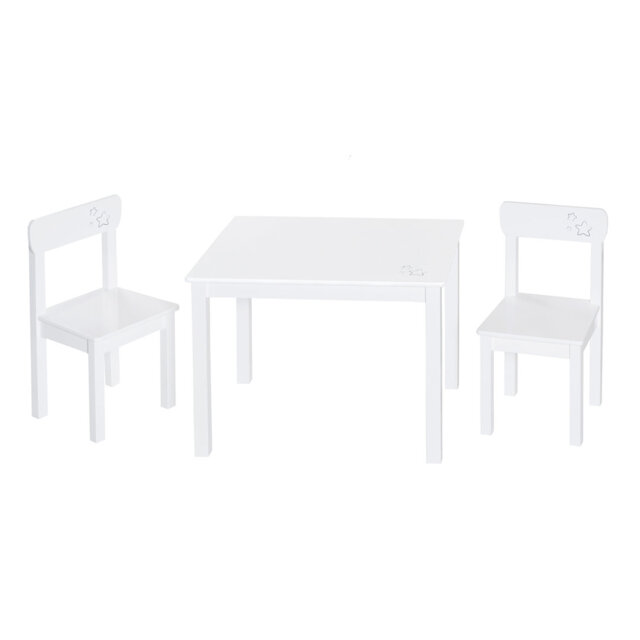 Little Stars Children's 3 Piece Table and Chair Set