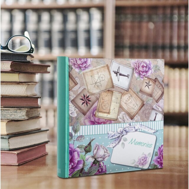 Large Slip In Case Memo Writing Travel Photo Album