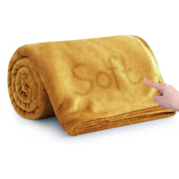 Zygi Reversible Mink Faux Plush Fur Fleece Throw/ Blanket