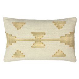 Geometric Rectangular Lumbar Cushion Cover