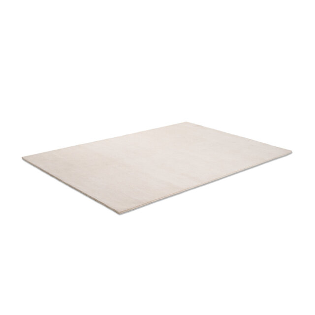 Hand Loomed Wool Cream Rug