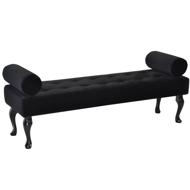 Glamour Velvet Upholstered Bench