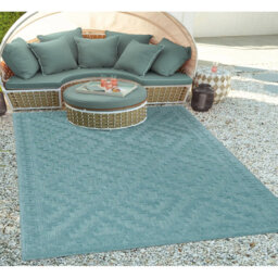 Carlen Geometric Indoor / Outdoor Area Rug