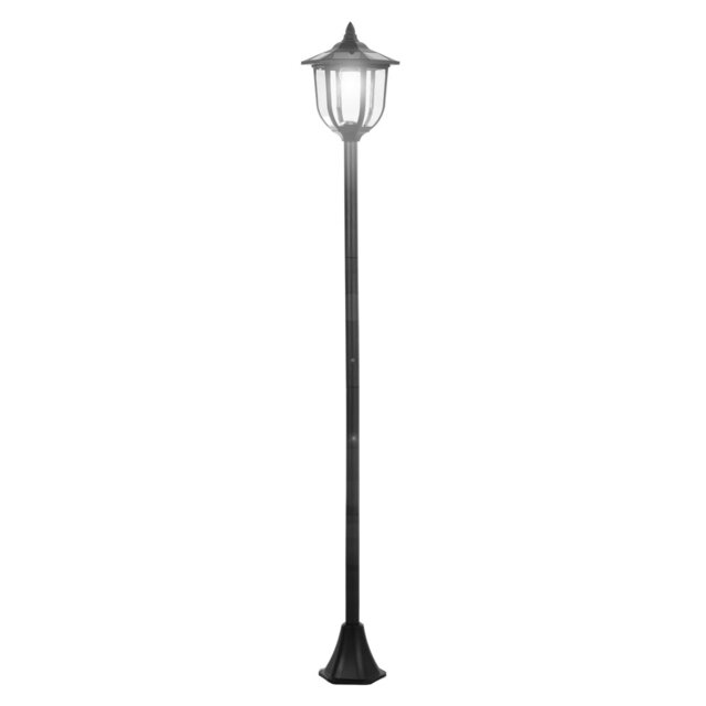 Outsunny Outdoor Garden Solar Post Lamp Sensor Light LED Lantern 1.77m Tall